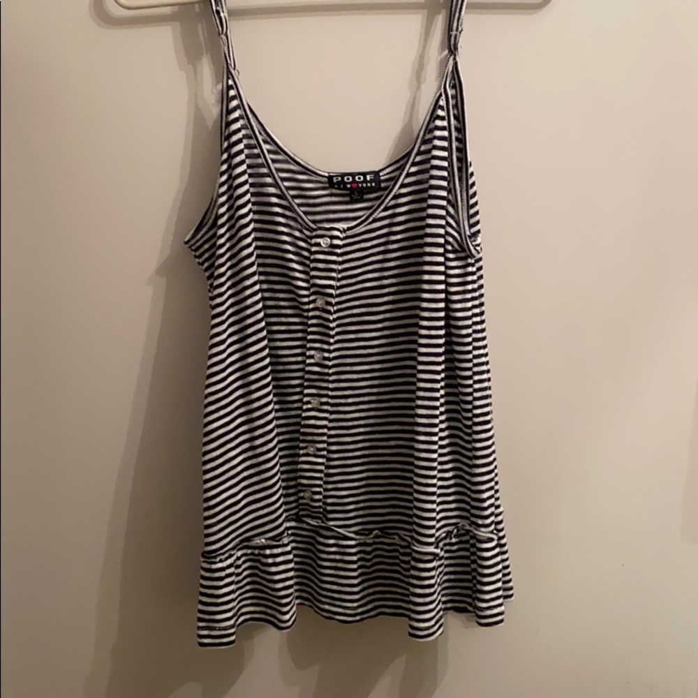 Striped tank top